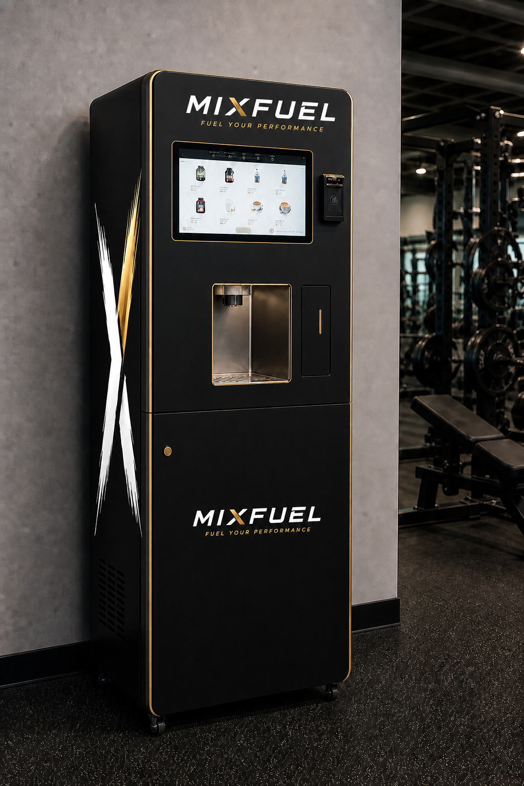 MIXFUEL performance vending station